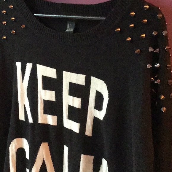 Keep Calm Sweater - Picture 2 of 3
